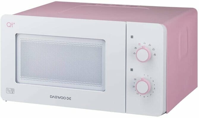 Daewoo QT3R Compact Manual Control Microwave Oven 600 W
