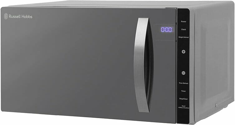 Russell Hobbs RHFM2363S 23 L 800 W Silver Digital Flatbed Solo Microwave