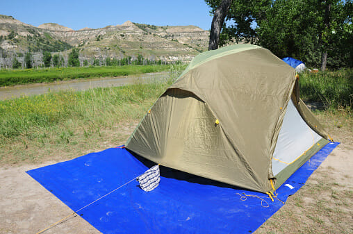 what is a tent footprint